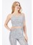 Astarli Croptop Askili BUSTIYER_BUS32491 Gri 4
