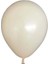 Sedefli Metalik Parlak Balon Beyaz 50 Adet 1