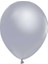 Sedefli Metalik Parlak Balon Gümüş 100 Adet 1