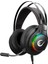 RG-X19 Ultımate Pro Siyah 7.1 Surround Sound System Rgb Ledli Mikrofonlu Oyuncu Kulaklığı 1