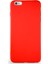 Apple iPhone 6 Plus Kılıf Soft Premier Renkli Silikon Kapak - Kırmızı 1
