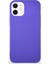 Apple iPhone 12 Mini Kılıf Soft Premier Renkli Silikon Kapak - Mor 1