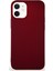 Apple iPhone 12 Mini Kılıf Soft Premier Renkli Silikon Kapak - Mürdüm 1