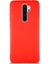 Xiaomi Redmi Note 8 Pro Kılıf Soft Premier Renkli Silikon Kapak - Kırmızı 1