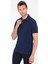 Pierre Cardin Erkek Koyu Lacivert Slim Fit Polo Yaka Basic T-Shirt 50232382-VR100 1