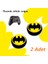 Xbox One 2 Adet Batman Kabartma Desenli Analog Başlığı 1