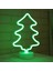 Hediye Sahibi Çam Ağacı Tasarımlı Neon LED Lamba 30X19 cm 1