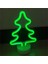 Hediye Sahibi Çam Ağacı Tasarımlı Neon LED Lamba 30X19 cm 3
