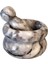 Lux & Marble Elvi - Beyaz Mermer Havan 1