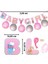 Balonlu Baby Girl Banner Seti, 3,00 mt 2