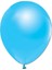 Metalik Parlak Balon, 10 Adet - Mavi 3