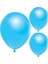 Metalik Parlak Balon, 10 Adet - Mavi 4