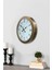 36 cm Eskitme Metal Retro Duvar Saati 3