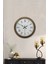 36 cm Eskitme Metal Retro Duvar Saati 4