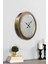 36 cm Eskitme Metal Modern Duvar Saati 2
