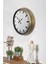 40 cm Eskitme Metal Sayısız Duvar Saati 3