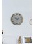 40 cm Eskitme Metal Sayısız Duvar Saati 4