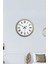 40 cm Eskitme Metal Romen Sayılı Duvar Saati 4