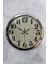 40 cm Krom Metal Retro Duvar Saati 1