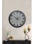 40 cm Siyah Metal Sayısız Duvar Saati 2