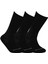 U SKX Padded Crew Cut Socks 3 Pack Unisex Siyah Çorap - S192135-001 1
