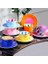 Bone China Puantiyeli Nescafe Fincan Takımı 200CC Fnc-12 1
