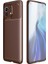 - Xiaomi Mi 11 - Kılıf Auto Focus Karbon Negro Silikon Kapak - Kahverengi - T16469 1
