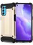 - Oppo Reno 5 5G - Kılıf Çift Katman Zırh Tank Crash Military Kapak - Gold - T16578 1