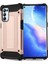 - Oppo Reno 5 Pro 5G - Kılıf Çift Katman Zırh Tank Crash Military Kapak - Rose Gold - T16579 1