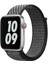 Apple Watch Uyumlu 42MM Sport Loop Hasır Kordon Siyah 1