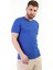 Yuvarlak Yaka Kısa Kol T-Shirt -Sax 3