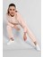 Steward Pembe Kadın Bisiklet Yaka Sweatshirt 5