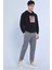 Ecko Unltd Henley Siyah Erkek Kapüşonlu Hoodie 3