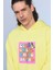 Ecko Unltd Henley Sarı Erkek Kapüşonlu Hoodie 3