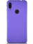 Xiaomi Redmi Note 7 Prokılıf Soft Premier Renkli Silikon Kapak - Mor 1