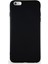 Apple iPhone 6 Plus Kılıf Soft Premier Renkli Silikon Kapak - Siyah 1