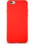 Apple iPhone 6s Kılıf Soft Premier Renkli Silikon Kapak - Kırmızı 1