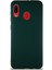 Samsung Galaxy A20 Kılıf Soft Premier Renkli Silikon Kapak - Yeşil 1