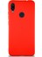 Xiaomi Redmi Note 7 Pro Kılıf Soft Premier Renkli Silikon Kapak - Kırmızı 1