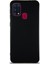 Samsung Galaxy M31 Kılıf Soft Premier Renkli Silikon Kapak - Siyah 1