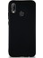 Huawei P20 Lite Kılıf Soft Premier Renkli Silikon Kapak - Siyah 1