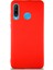 Huawei P30 Lite Kılıf Soft Premier Renkli Silikon Kapak - Kırmızı 1