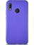 Huawei P20 Lite Kılıf Soft Premier Renkli Silikon Kapak - Mor 1