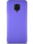 Xiaomi Redmi Note 9 Pro Kılıf Soft Premier Renkli Silikon Kapak - Mor 1