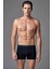ERS015 Erkek Compact 3 Lü Boxer Siyah-Lacivert-Gri 1