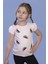 Kız Çocuk Karpuz Nakışlı T-Shirt 1