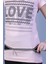 Kız Çocuk T-Shirt Love Varak Baskı Pudra 10 Yaş K-128 2