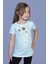 Kız Çocuk Yıldız Nakışlı T-Shirt 1