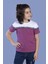 Erkek Çocuk Şeritli Garnili T-Shirt 1
