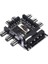 PX-4336 3 Pin Girişli 8 Port Fan Çoklayıcı Kart 2